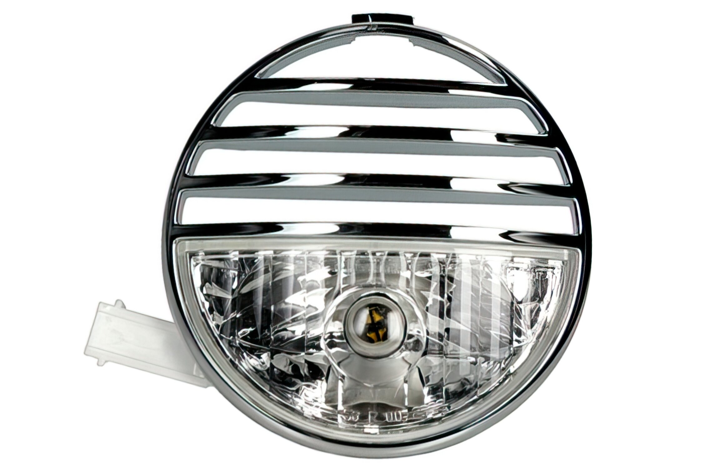 Kaskadeneinsatz m. LED Standlicht Piaggio Vespa GTS / GTV 125 - 300cc chrom