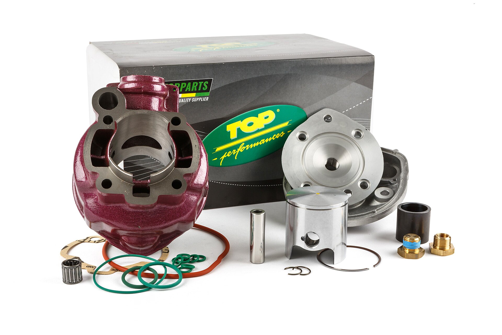 Zylinder Top Performances Due Plus 70ccm mit modularen Zylinderkopf Minarelli AM6