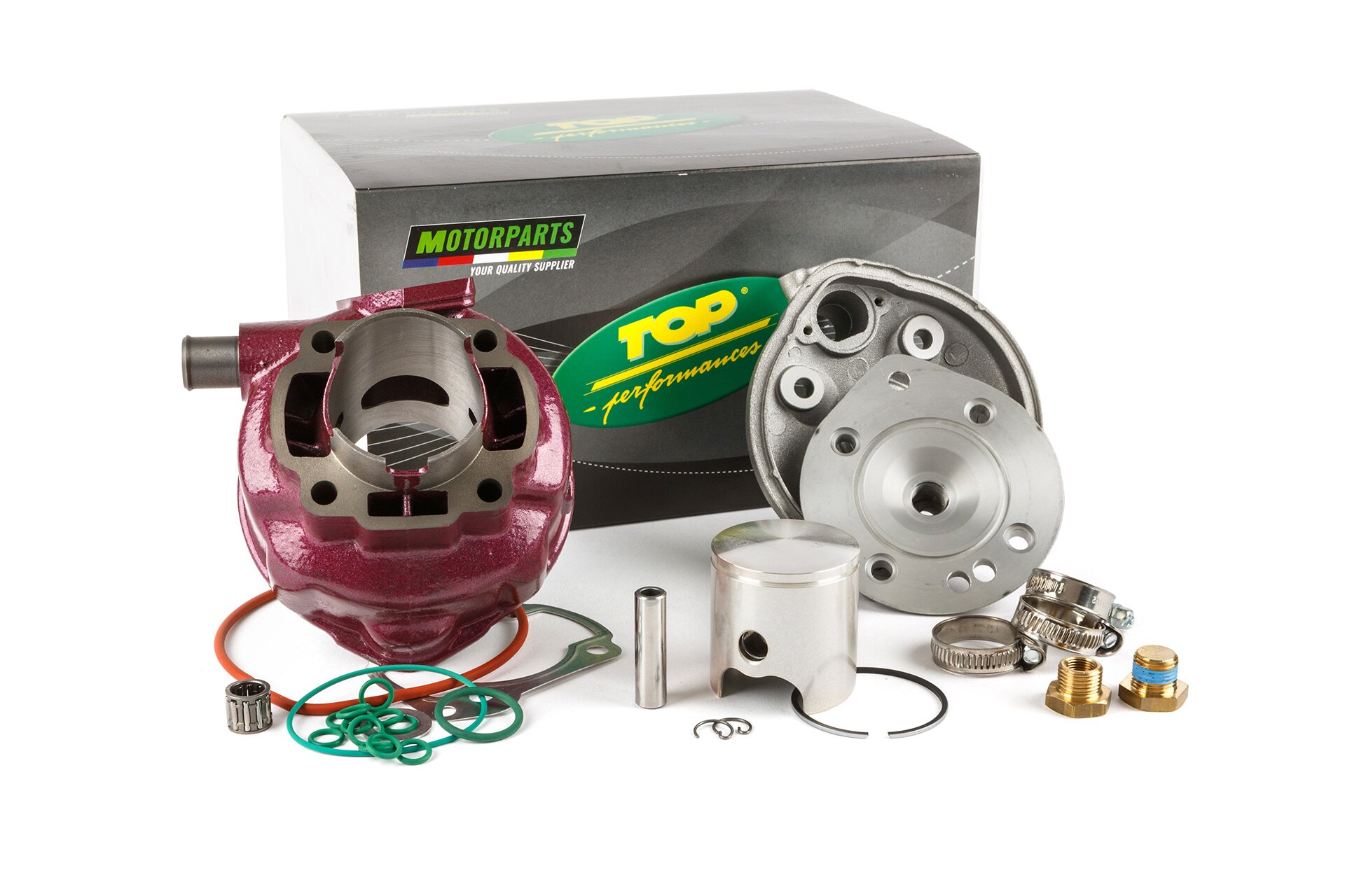 Zylinder Top Performances Due Plus 70ccm mit modularen Zylinderkopf Minarelli liegend LC