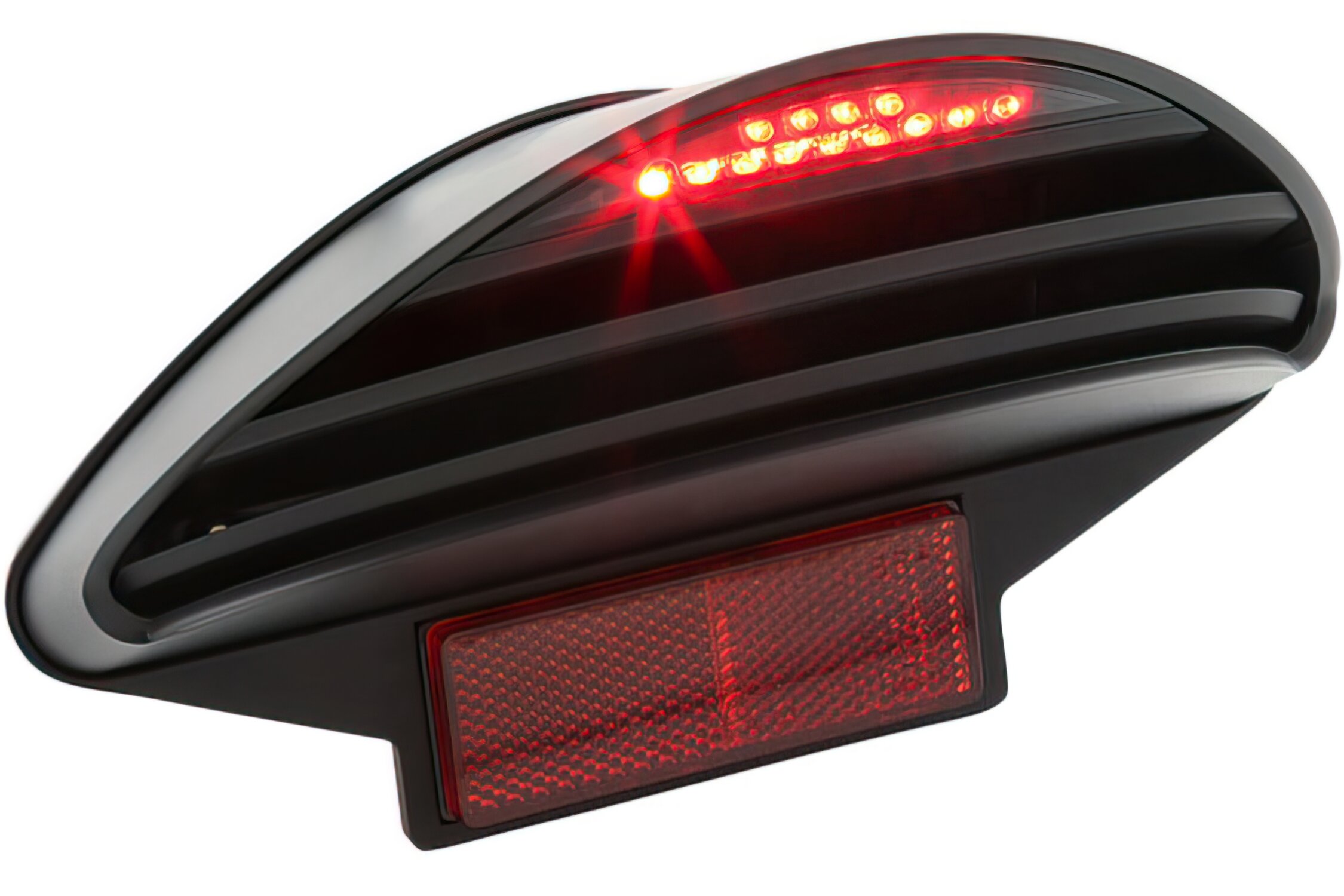 Rücklicht für BCD RX Yamaha Aerox / Italjet Dragster / CPI / Rally Schwarz