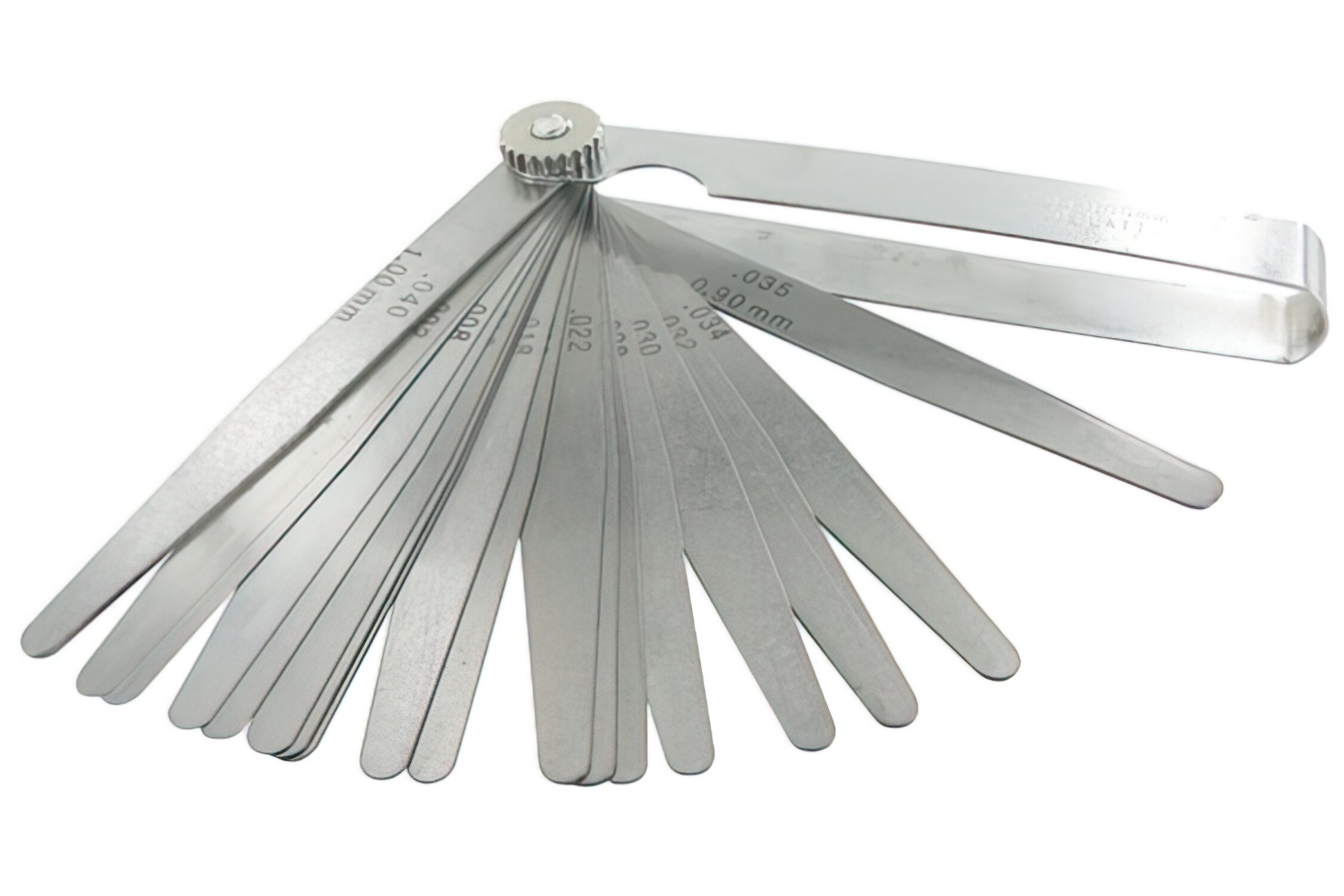 Fühlerlehresatz 20 Blatt 0.05-1.00mm universal