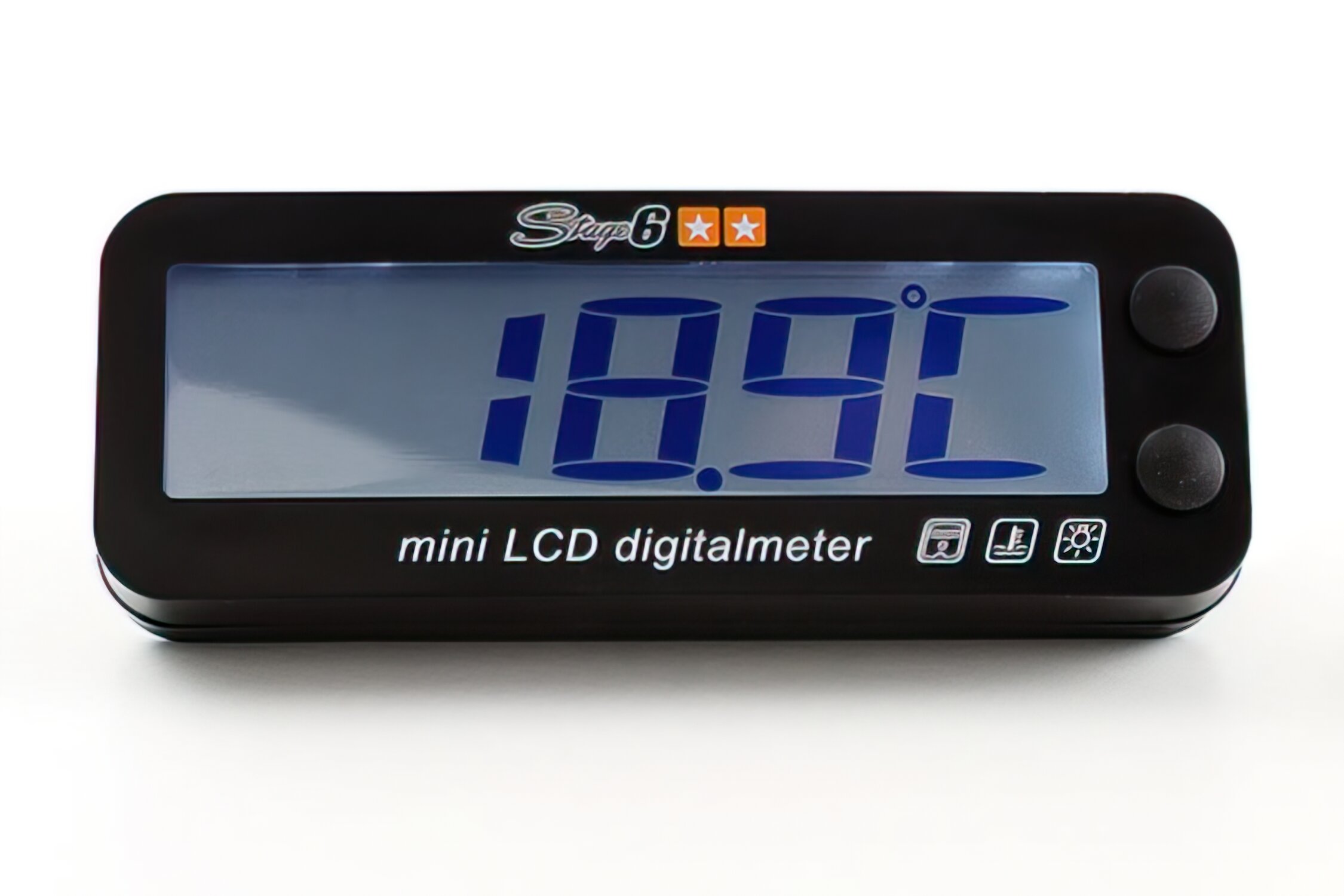 Drehzahlmesser mit Temperaturanzeige Stage6 Mini MK2