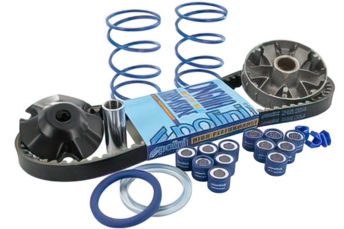 Variomatik Kit Polini Hi-Speed Piaggio kurz (Vario, Keilriemen, 2x GDF, 2x Gewichte)
